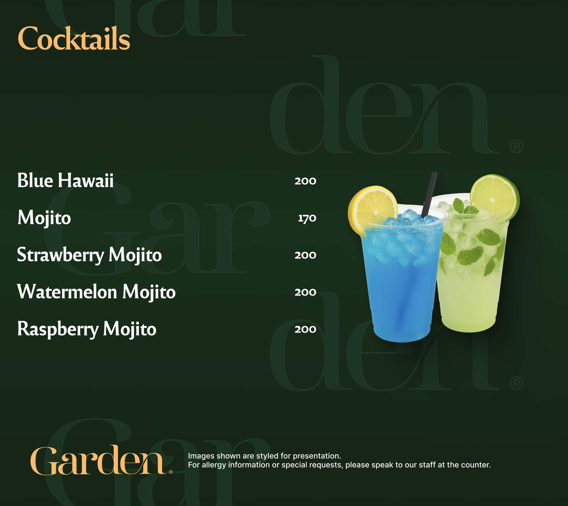 Cocktails